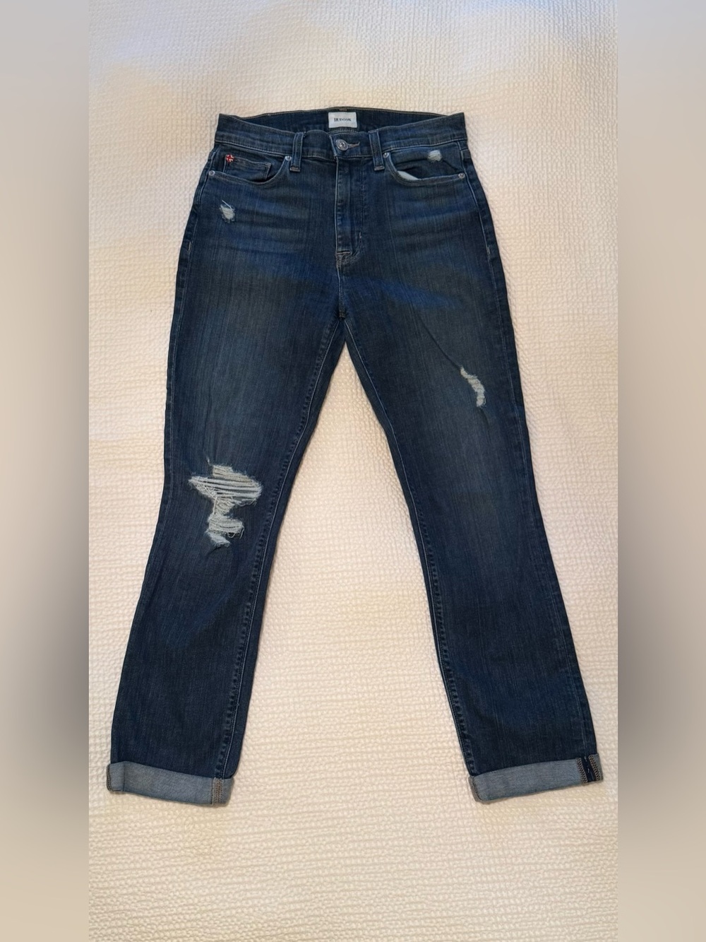 Hudson Jeans | Blair High Rise Straight Crop Jeans | Size 27